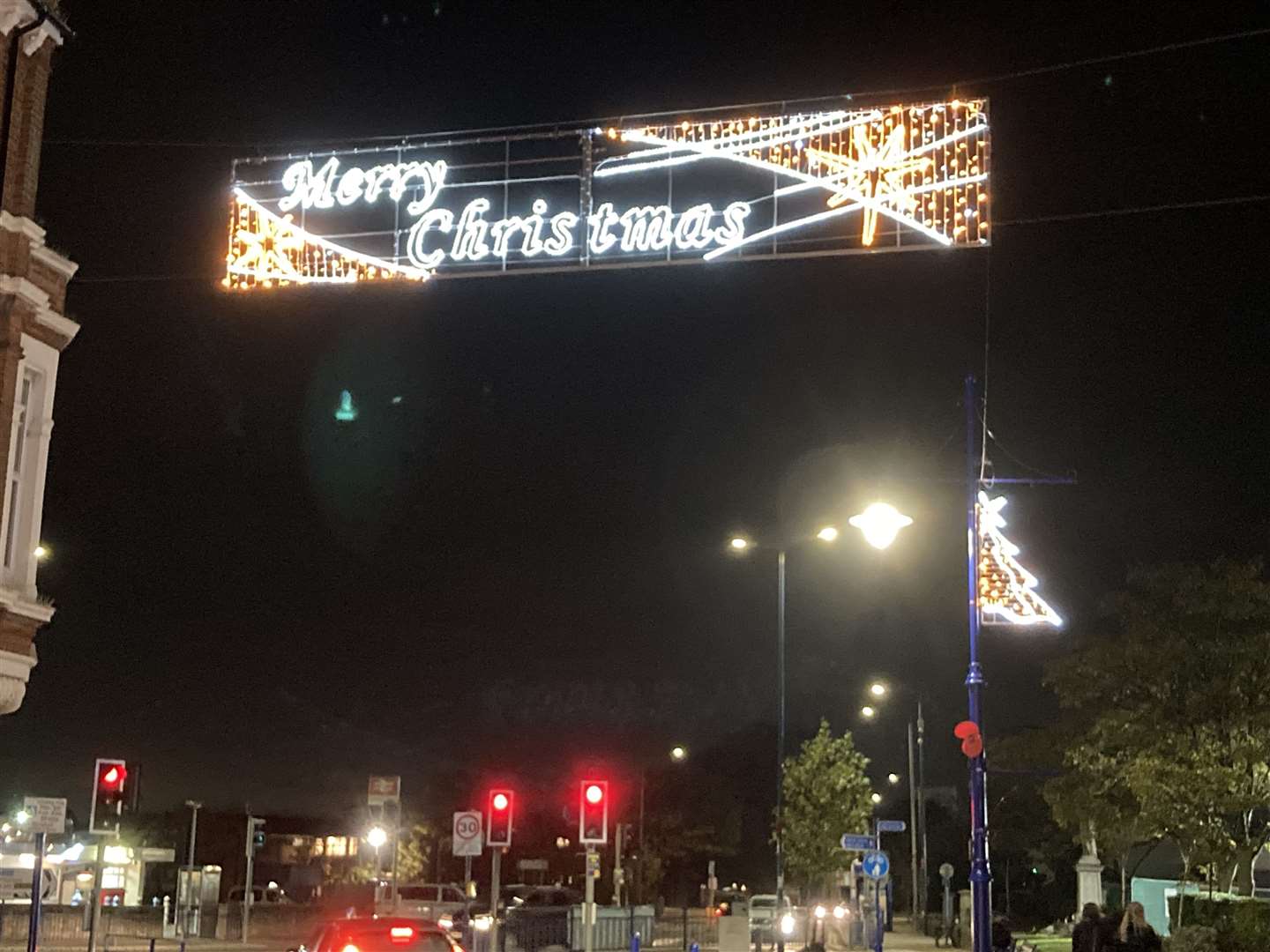 Sheerness Christmas lights 2021