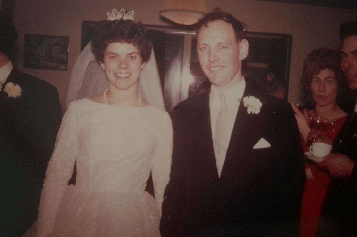 Christine Newnham was married to Eddie for 57 years.  Photo: SWNS