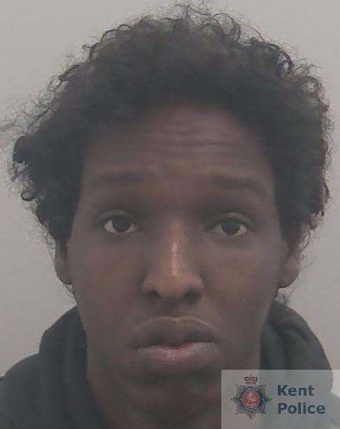 Bilaal Farah was jailed for three years and nine months. Picture: Kent Police