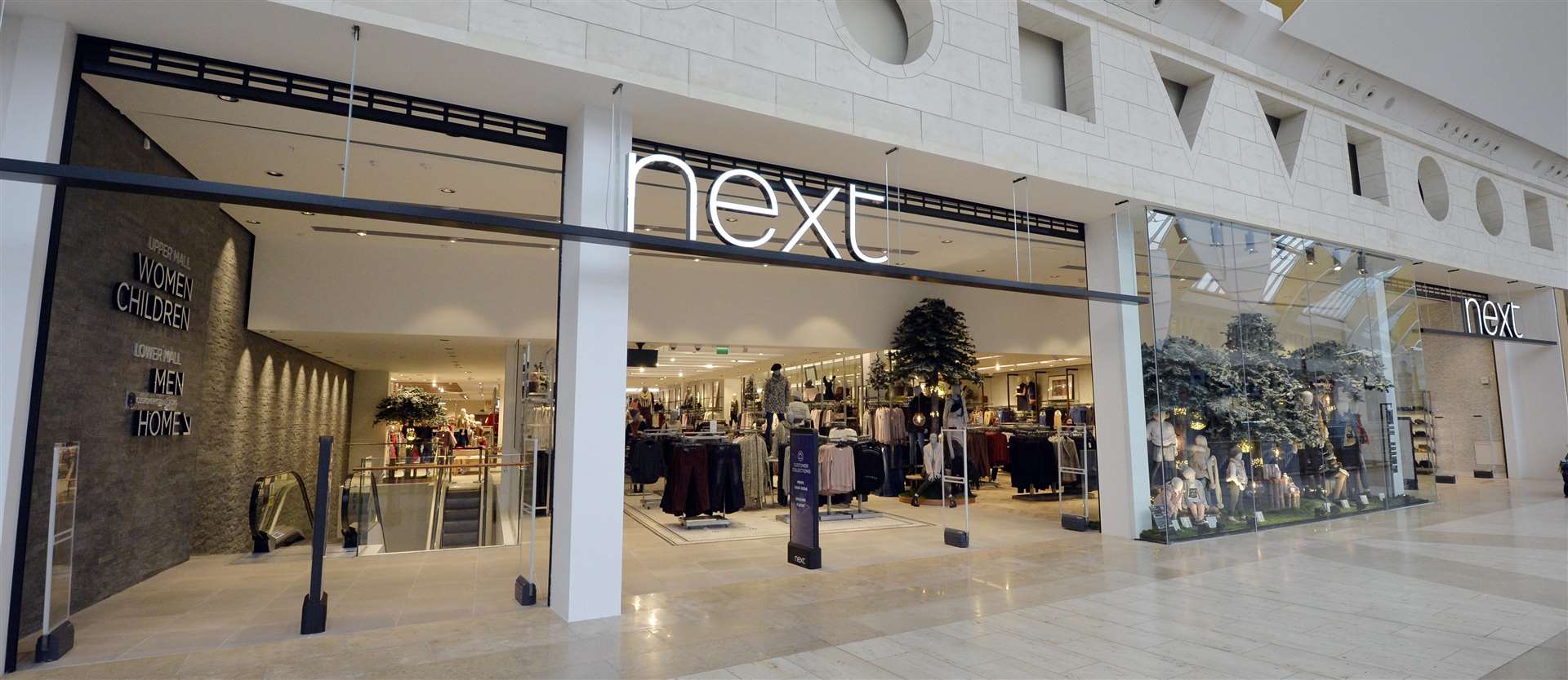 The expanded Next store in Bluewater is open