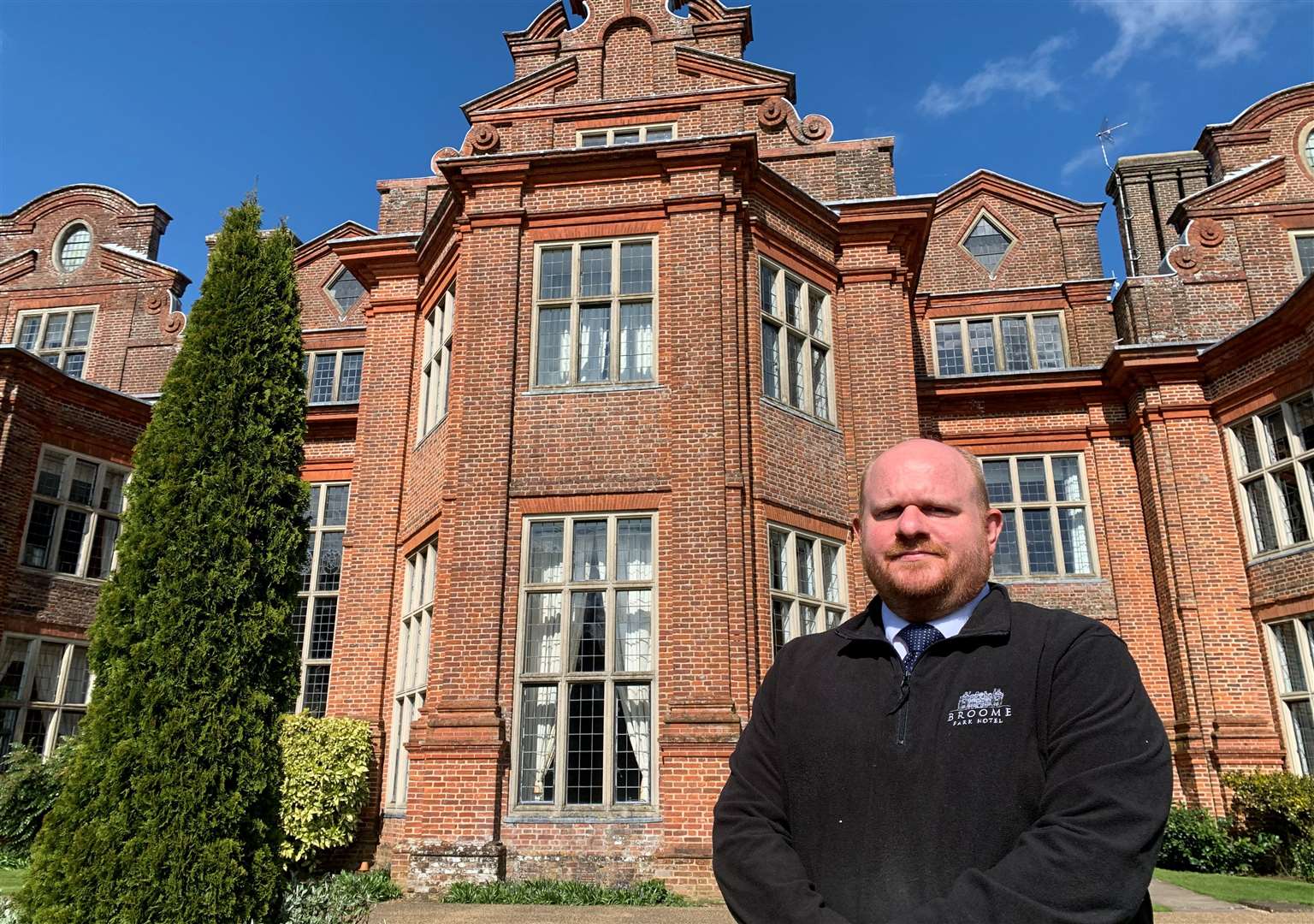 The general manager of Broome Park Hotel, Pete Farrow