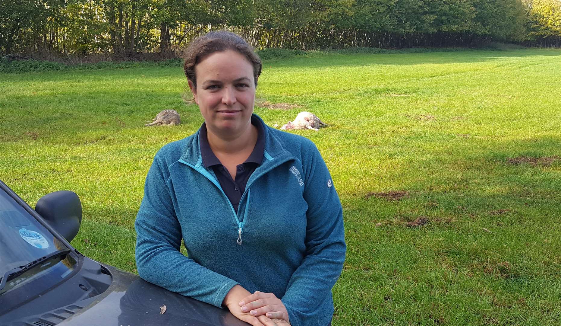 Sheep farmer Verity Garrett has also lost part of her flock due to dog attacks