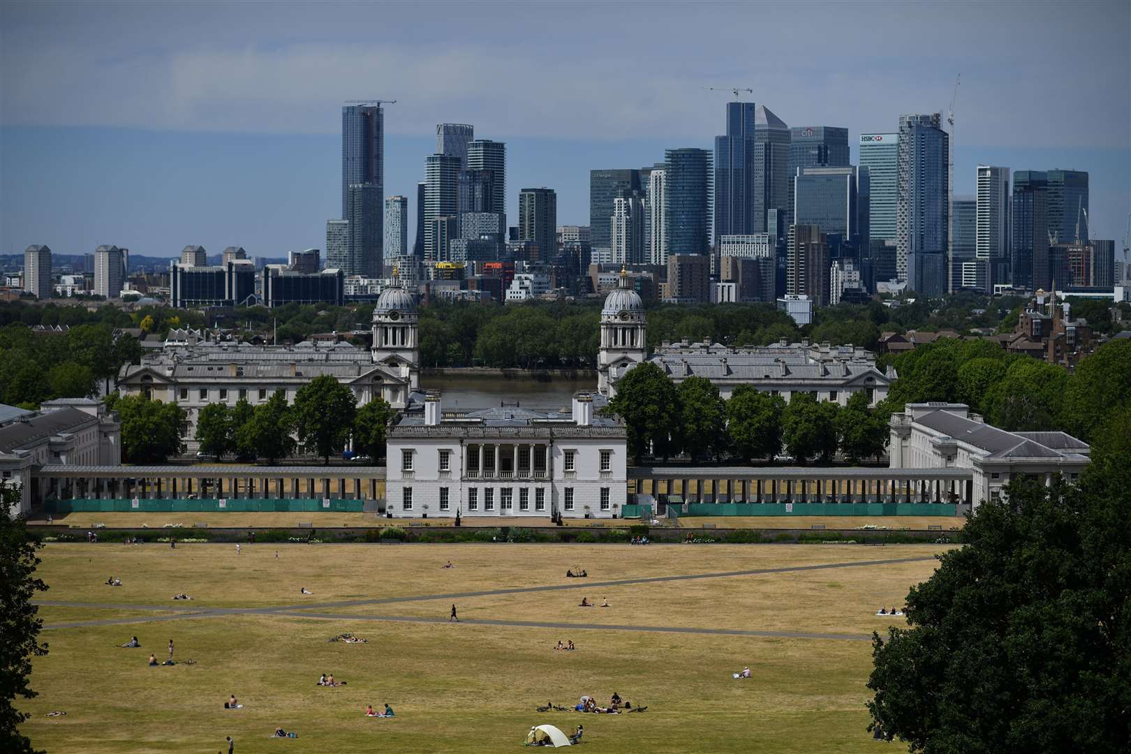 Hundreds of thousands of people are expected to pile into Greenwich for the London Marathon. Image: Getty file image.