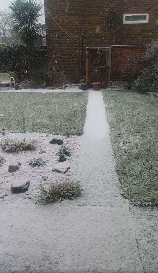 Flakes have been spotted in west Kent. Picture: Justin Lisney