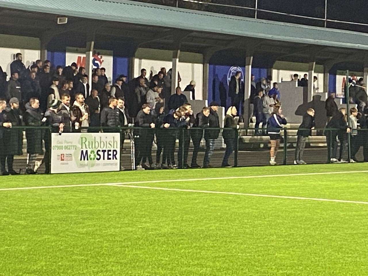 Herne Bay fans have been accused of post-match bad behaviour
