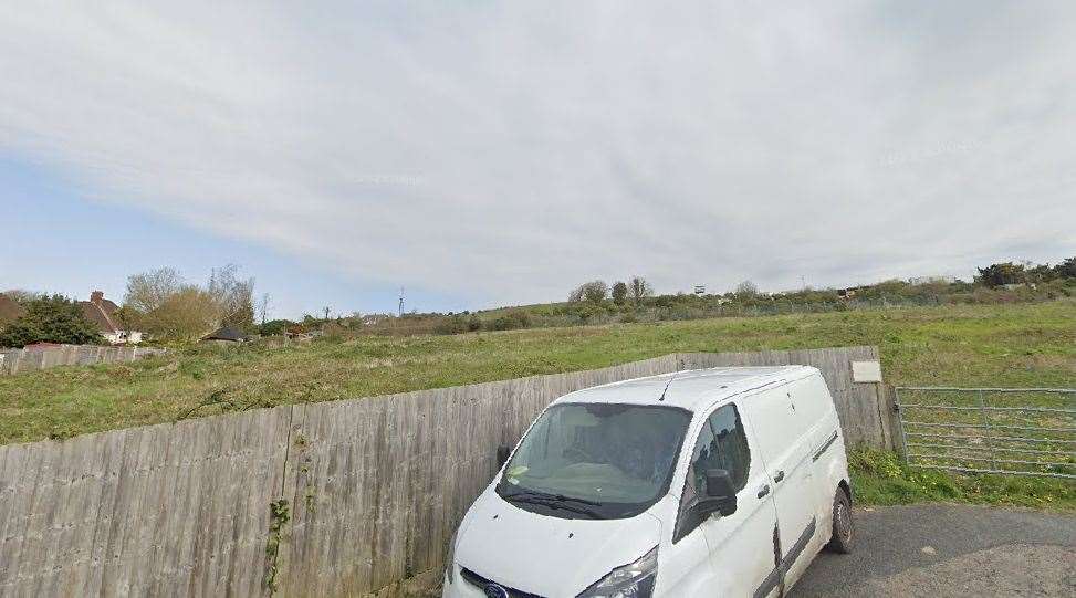 The land in Stanhope Road, Dover. Picture: Google