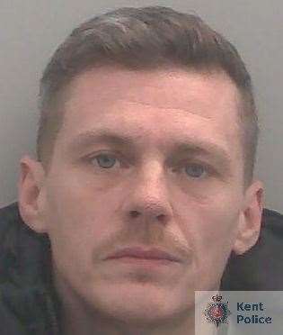 Christopher Grinham, 43, has been jailed. Picture: Kent Police