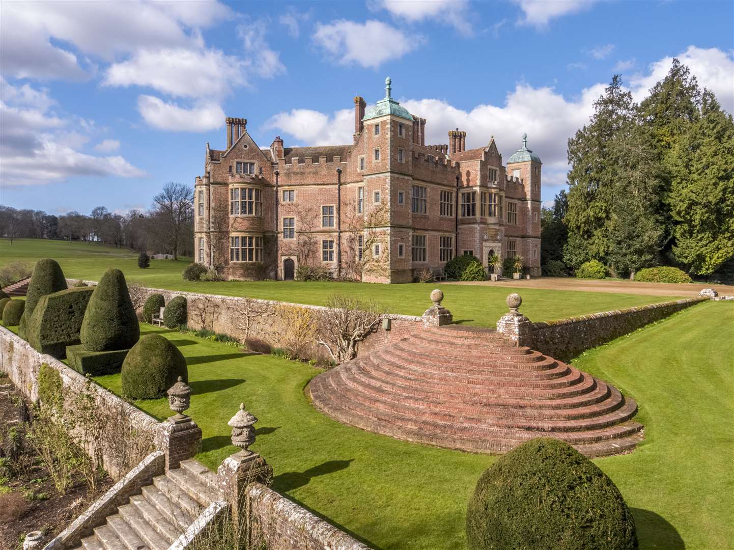 Chilham Castle in Kent is going on sale. Picture: Knight Frank