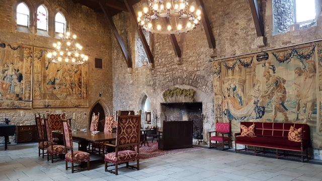 Get a glimpse of the Great Hall at Allington Castle in Maidstone