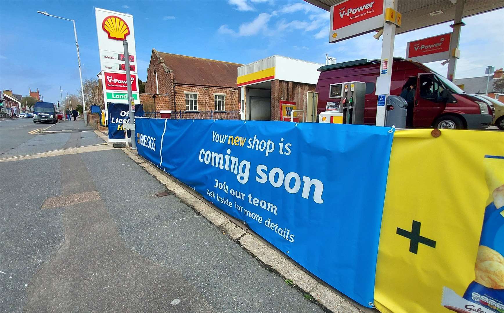 Greggs is coming to Folkestone with plans to open a store on the Cheriton Road