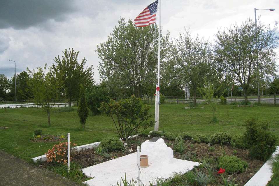 A memorial following the death of Lt William Johnson