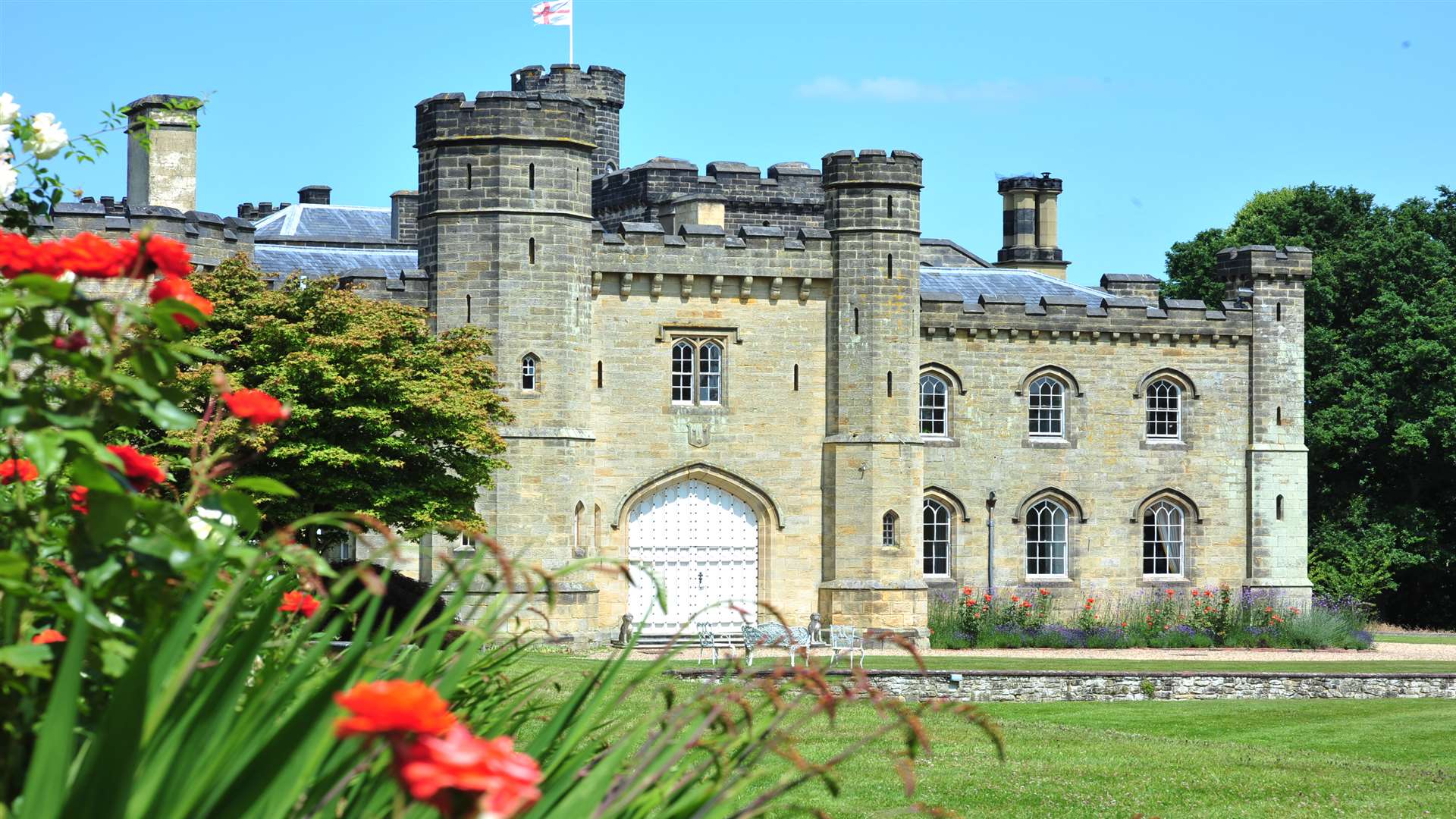 Chiddingstone Castle, near Tonbridge, is not owned by the National Trust