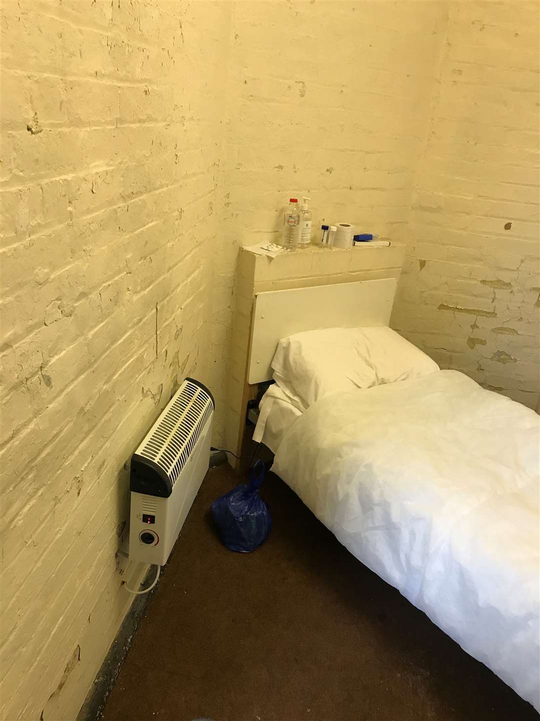 Those at risk of self-harm were put in an isolation block “unfit for habitation”. Picture: Independent Chief Inspector of Borders and Immigration