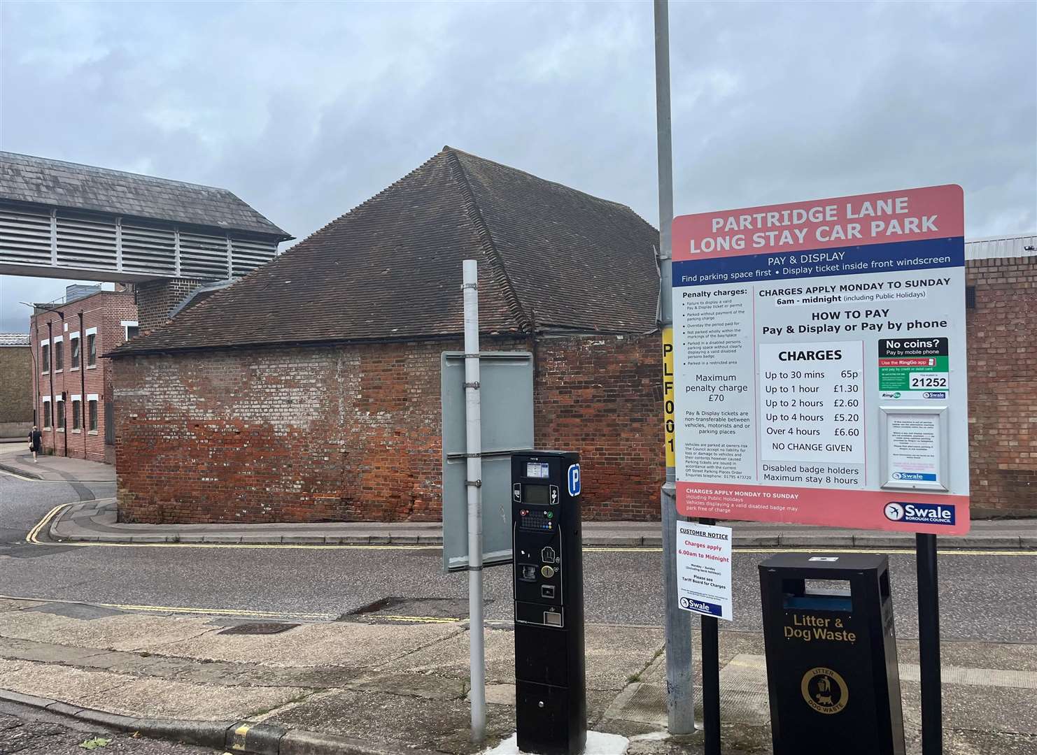 There is no longer free parking after 6pm at most car parks in Faversham