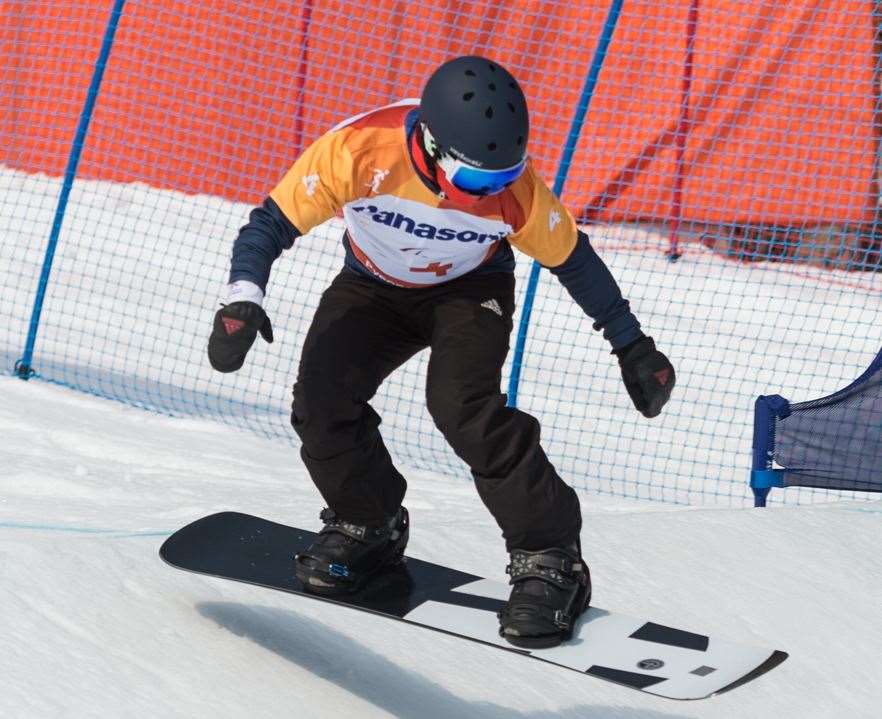 James Barnes-Miller will now turn his focus to the banked slalom in Beijing