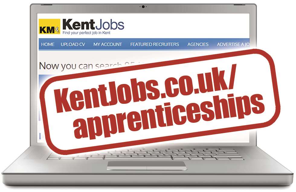 The new KentJobs.co.uk/apprenticeships website has been launched