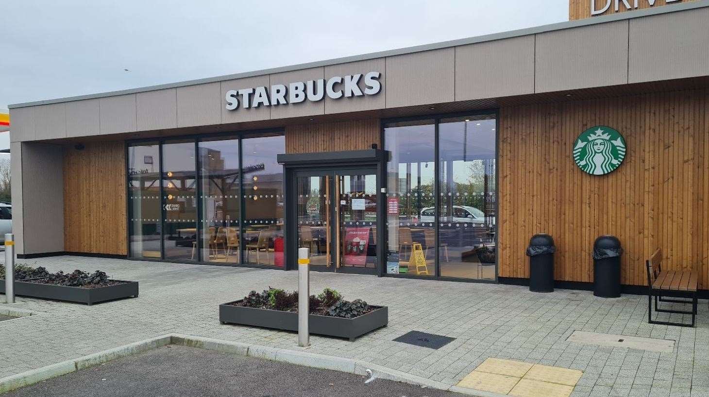 The Starbucks in Discovery Park, Sandwich, has suddenly closed