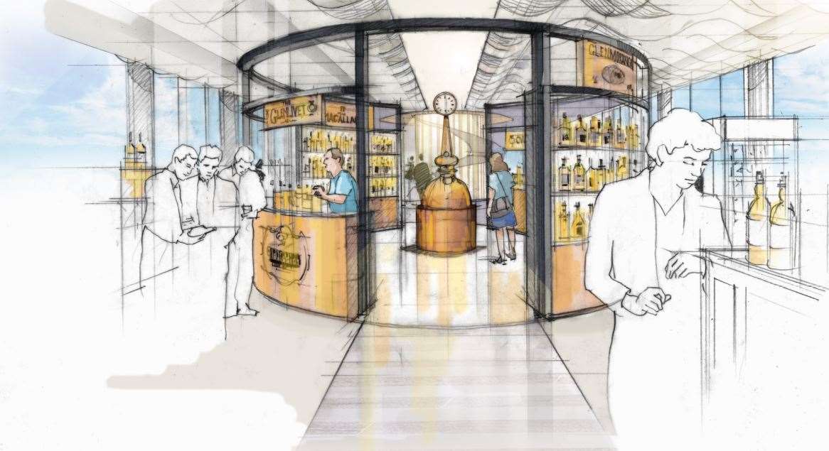 How the store will look when it opens in October