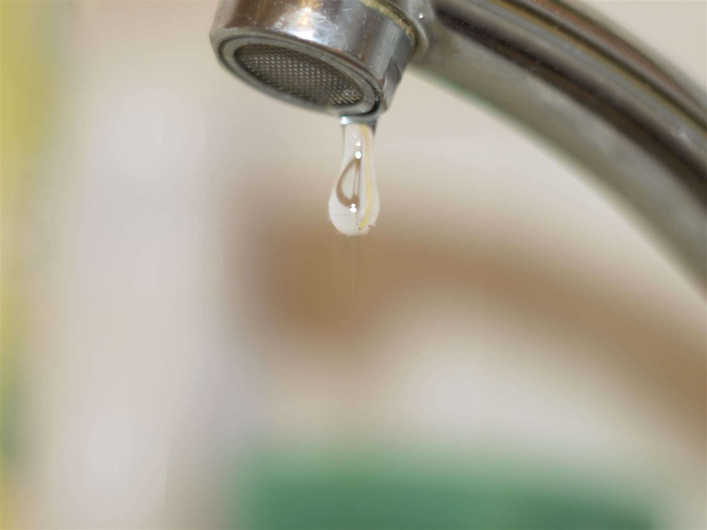 Fixing a dripping tap will cut water consumption