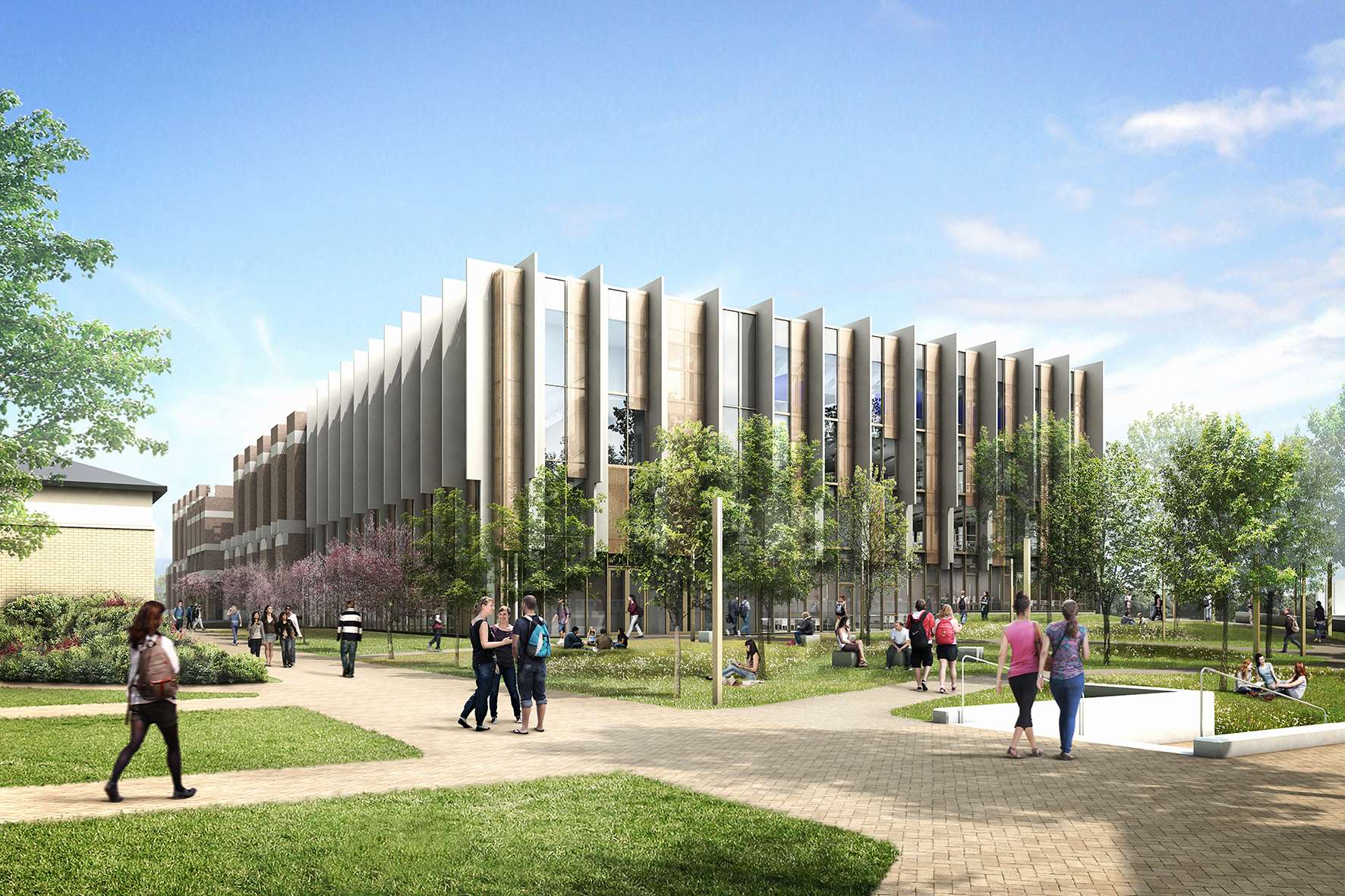 Work has already begun on the new Templeman Library