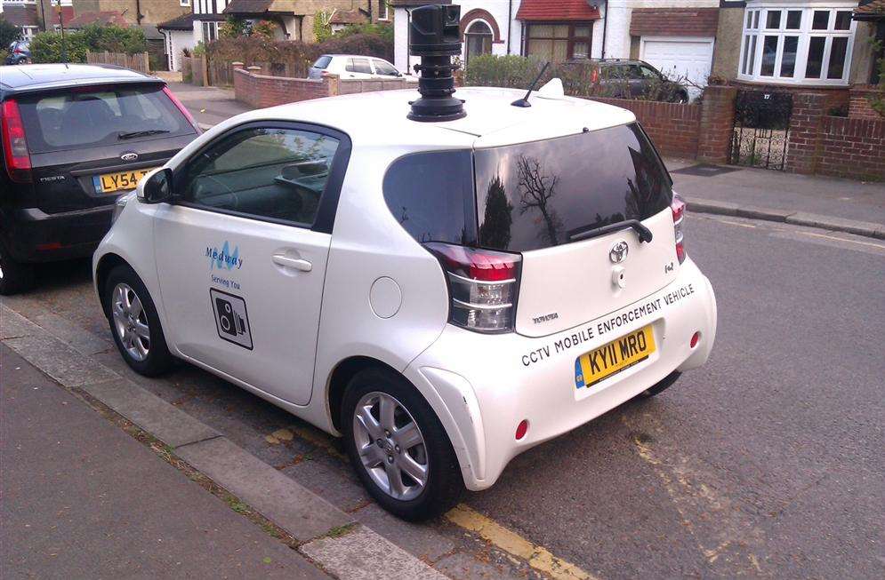 A CCTV car operated by Medway Council.