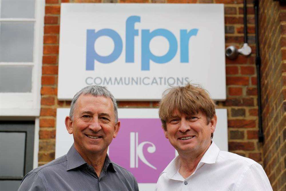 PFPR founders Peter Frater, left, and Peter Rawlinson