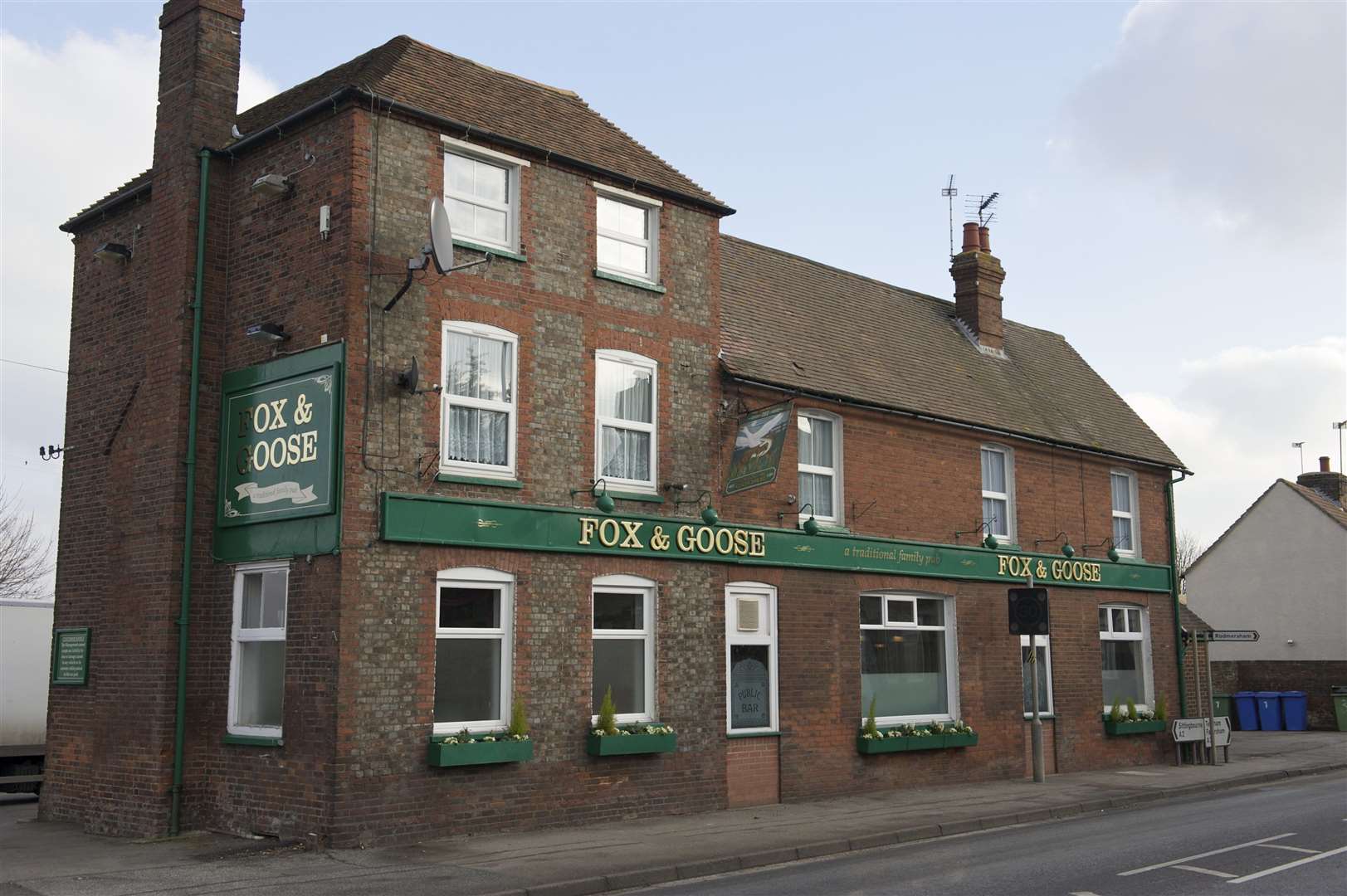 The Fox and Goose pub had to close this year. Picture: Andy Payton