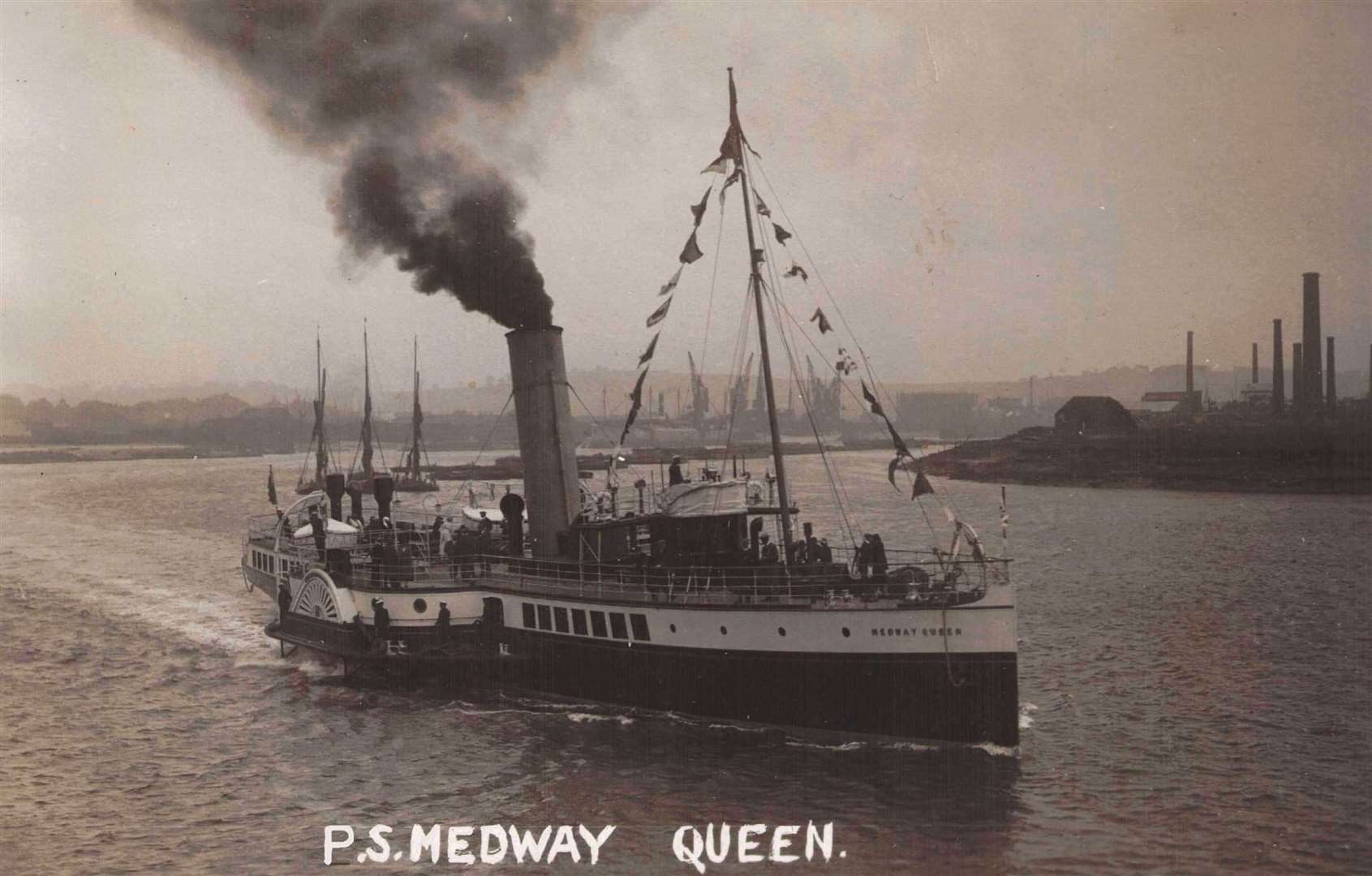 The Medway Queen in her working days