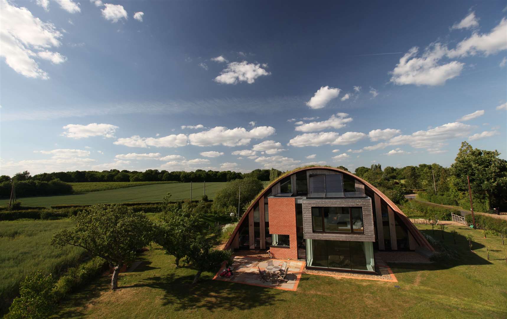 The house featured on Grand Designs. Photo credit: Richard Hawkes