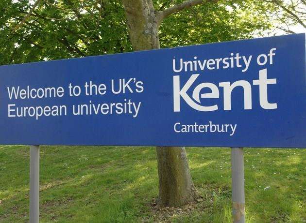 The University of Kent where Lewis Homer was studying film-making (6745299)