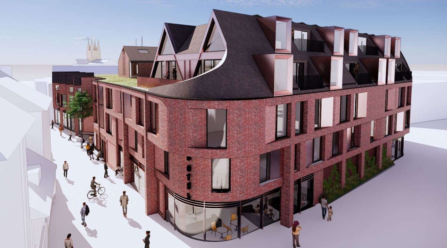 How the 92-bed hotel is set to look. Picture: Hollaway