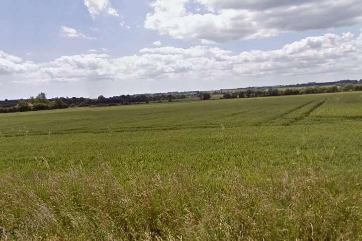 Rural Stanford is selected as government's preferred site for huge new lorry park. Picture: Google