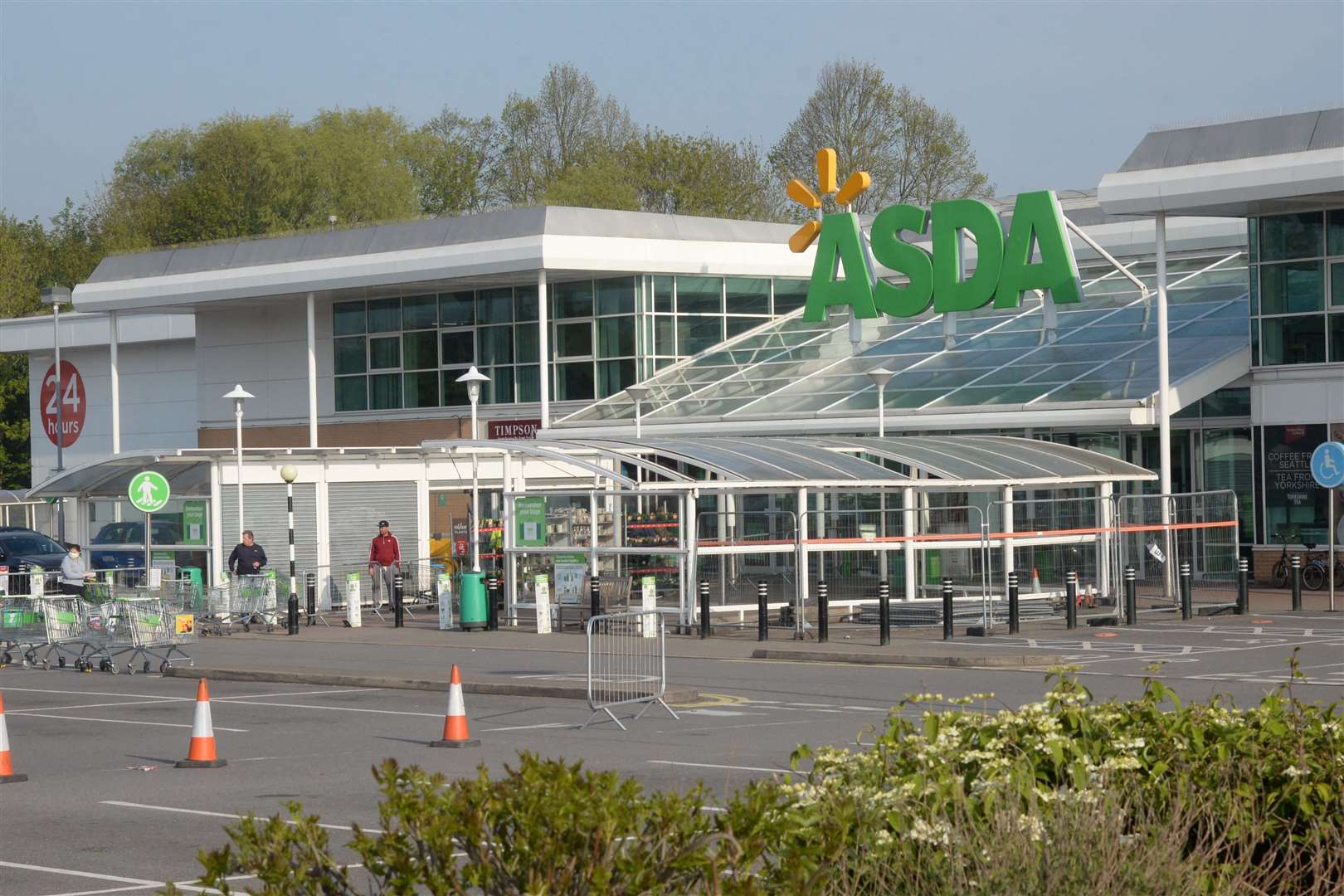 The Asda store in Sturry Road, Canterbury.