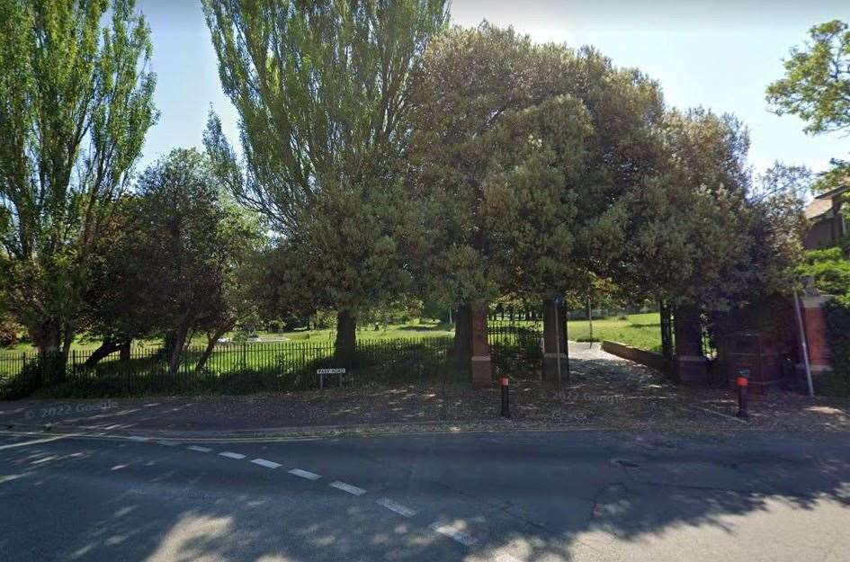 The girl was sexually assaulted in Dane Park, Margate. Picture: Google