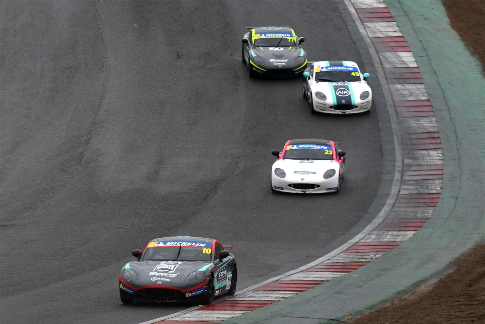 Josh Rowledge won two races and claimed the Ginetta Junior Winter Series