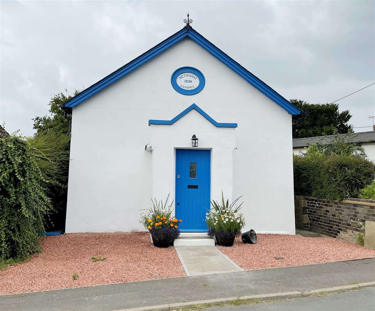 The former church in Ruckinge has already been converted into a home. Picture: Clive Emson