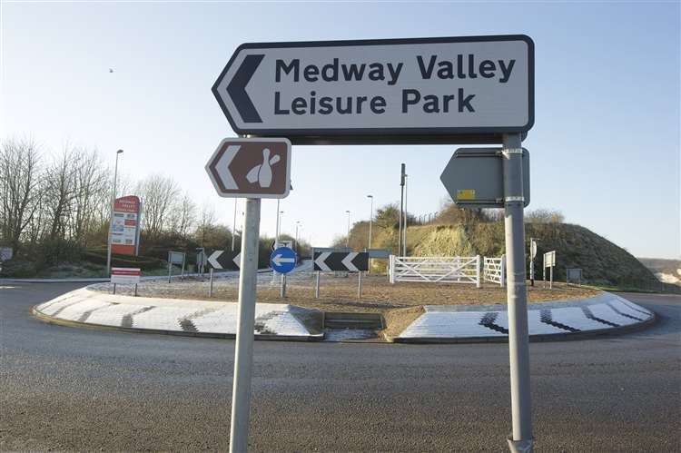 Medway Valley Leisure Park is one of the areas identified by police