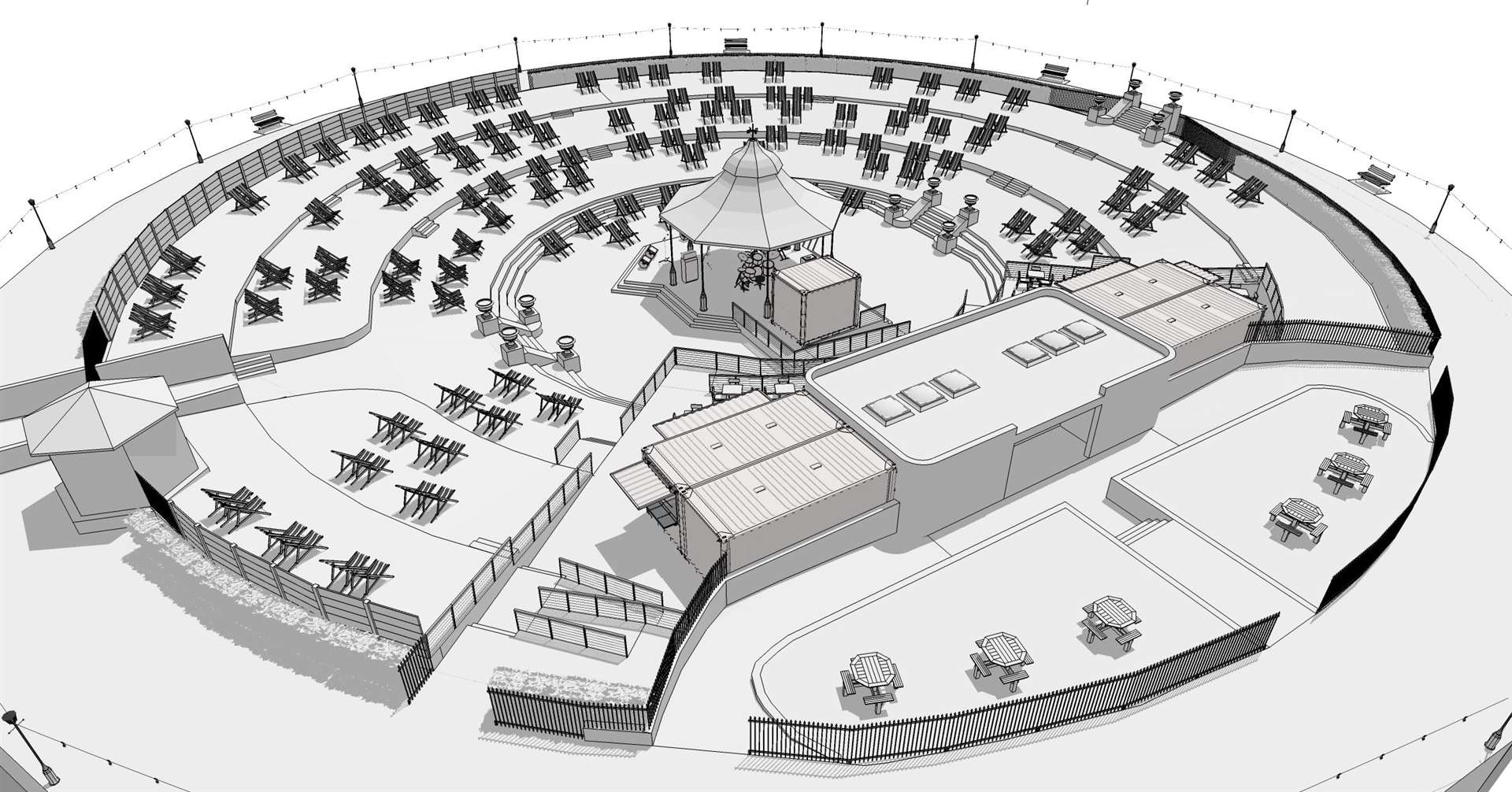 GRASS Cliftonville's vision for the bandstand and lawns