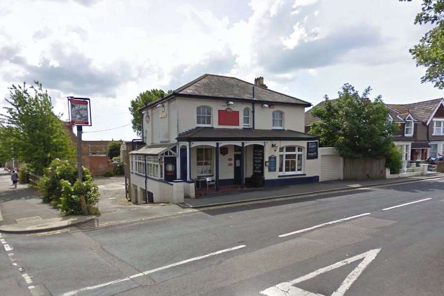 Police are also investigating a report of a burglary at The Nailbox in Folkestone. Picture: Google