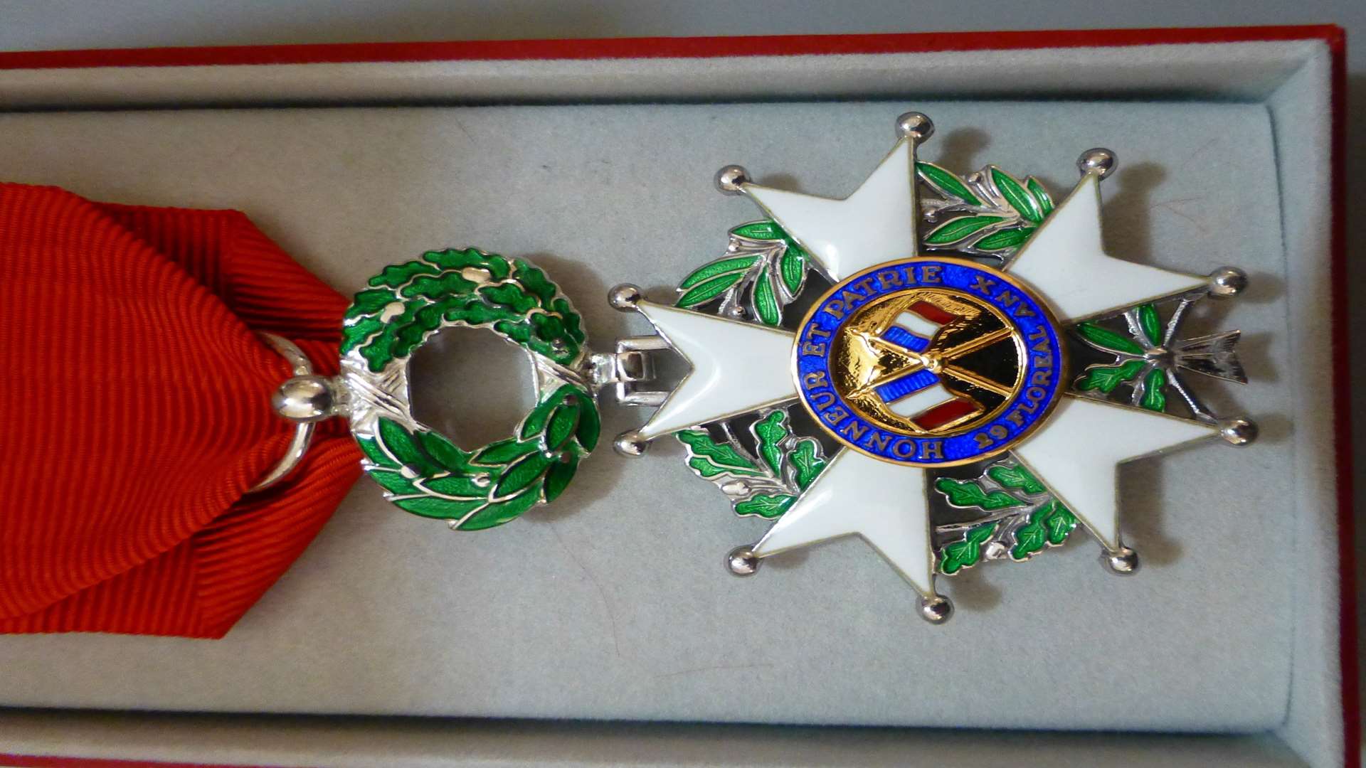 Stanley's Insignia of Chevalier de la Legion d'honneur.