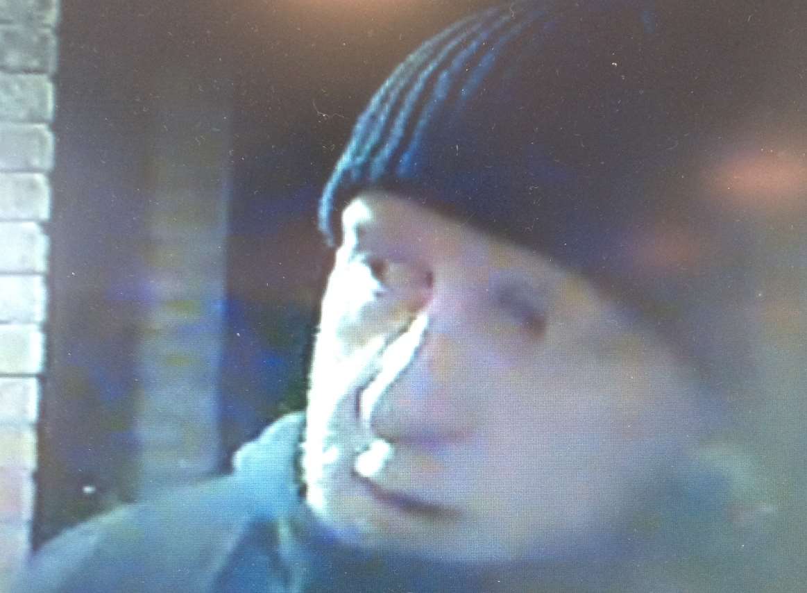 Police want to speak to this man in relation to the break-in