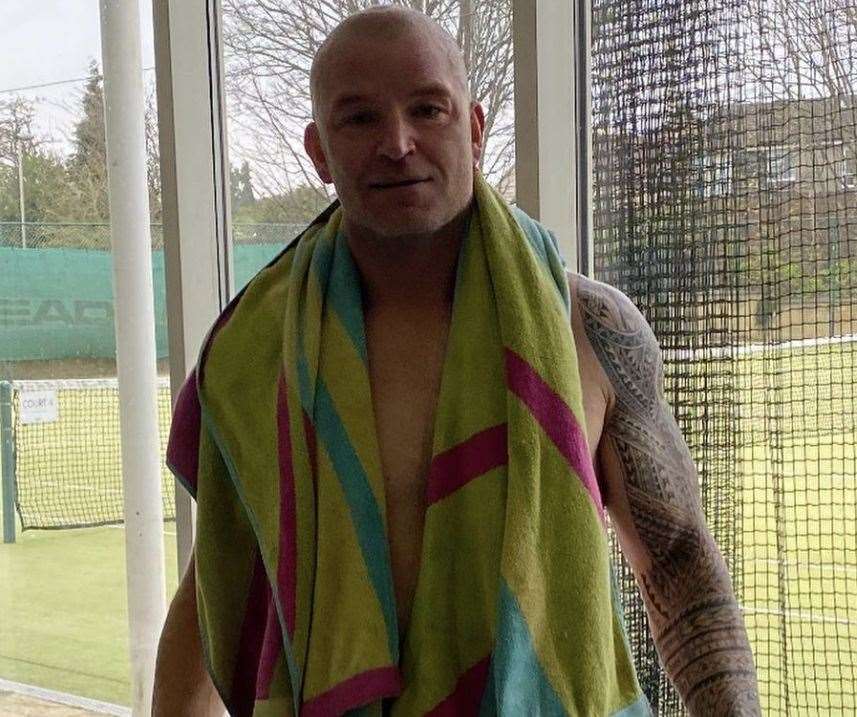 Iain Hughes, 42, from Dudley. Picture: Iain Hughes/Instagram