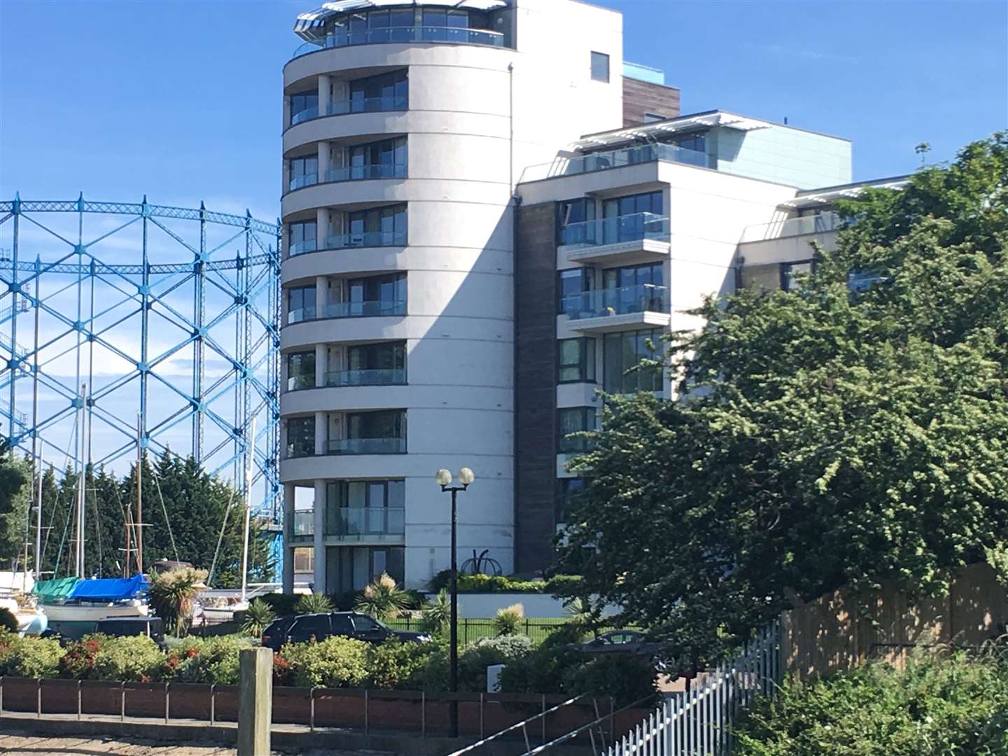 Grenfell Tower-style cladding was supposed to be removed from The Hamptons in Gillingham a year ago
