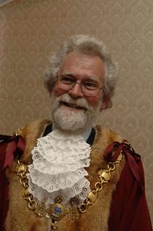 New Faversham mayor Cllr Ted Wilcox