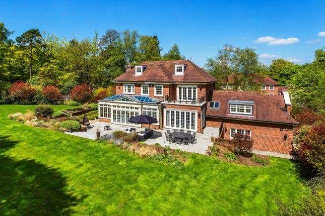The kitchen and orangery both lead out onto the landscaped gardens. Picture: Zoopla