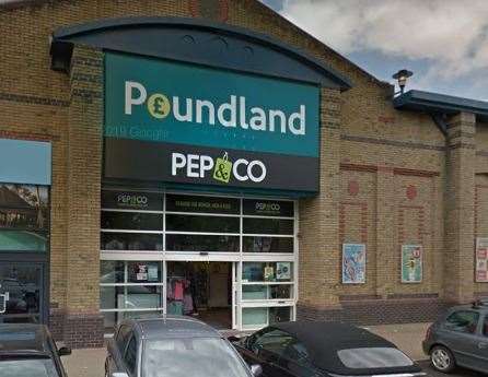 Poundland at Crayford Tower Retail Park. Picture: Google Streetview