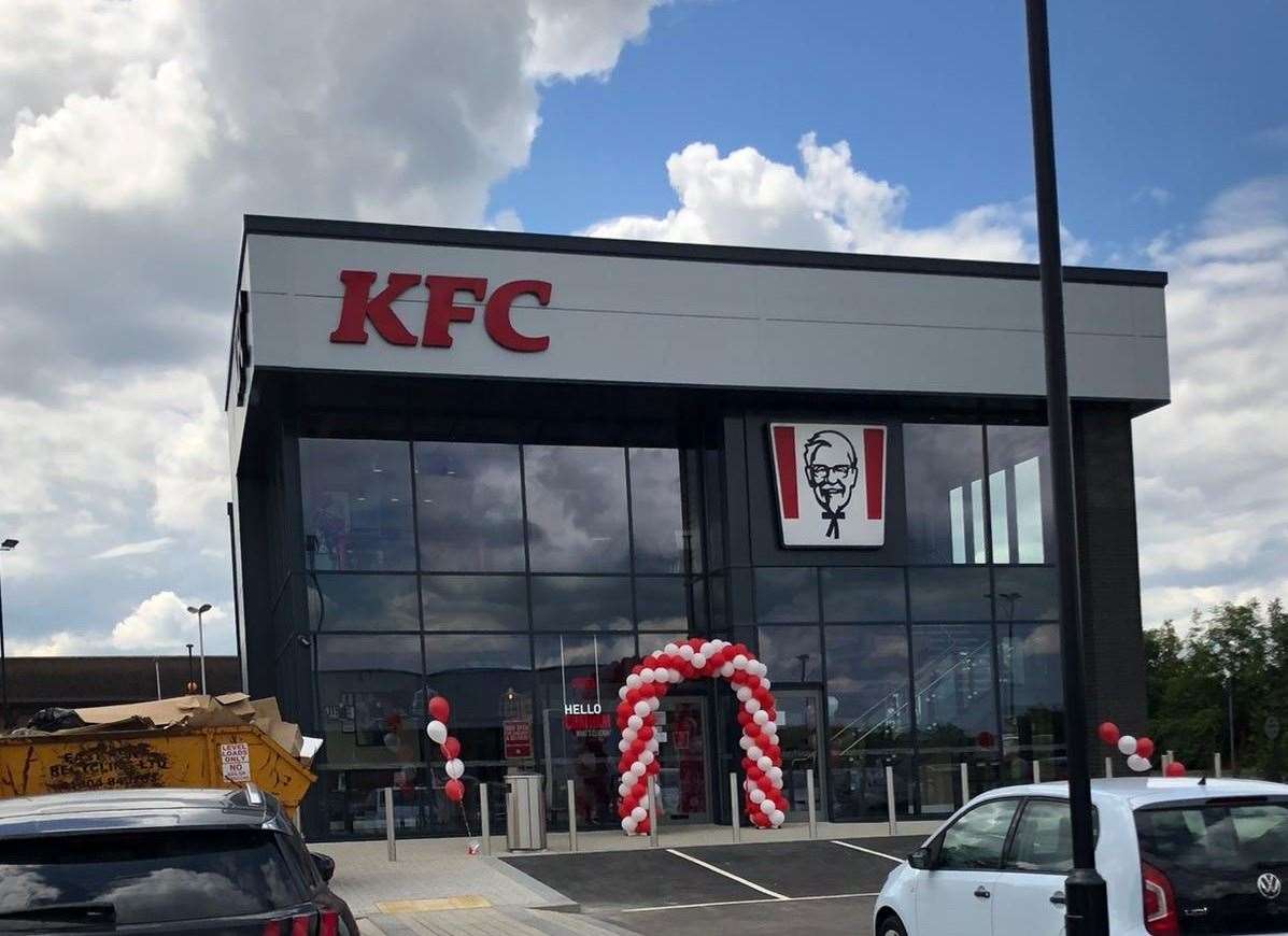 KFC at Horsted Retail Park