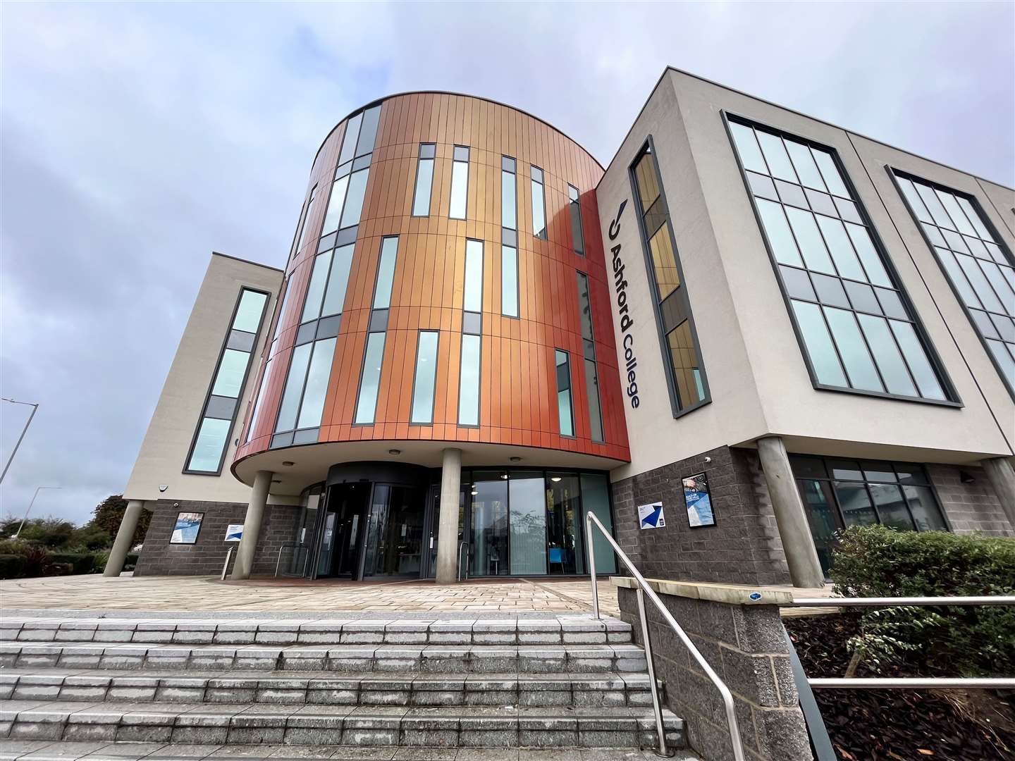 Ashford College's multi-million-pound extension has opened to students