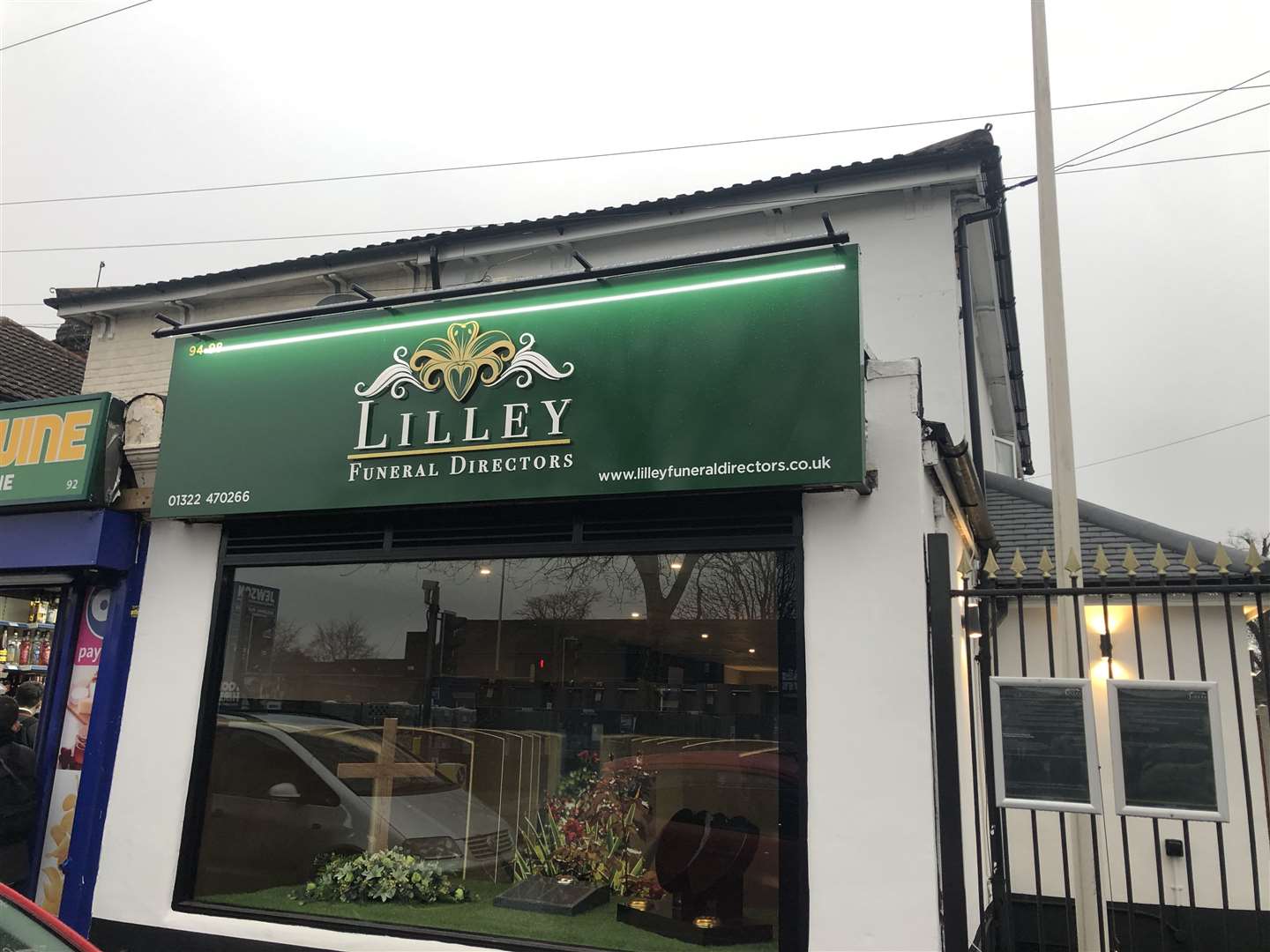 Lilley Funeral Directors in London Road, Stone
