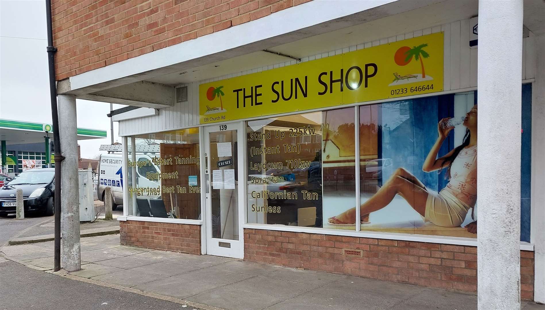 The Sun Shop in Church Road, Willesborough